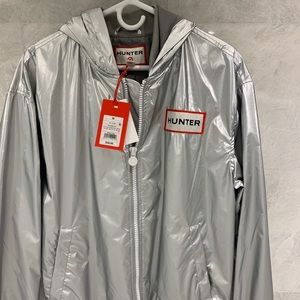 Brand new Hunter for Target silver jacket